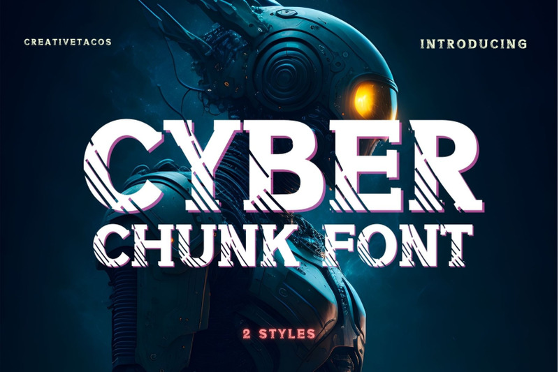 cyber-chunk-font