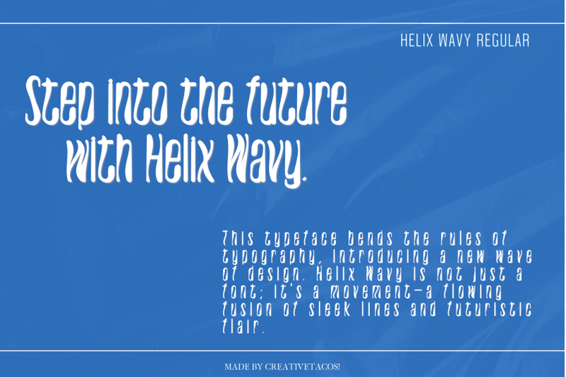 helix-wavy-futuristic-font