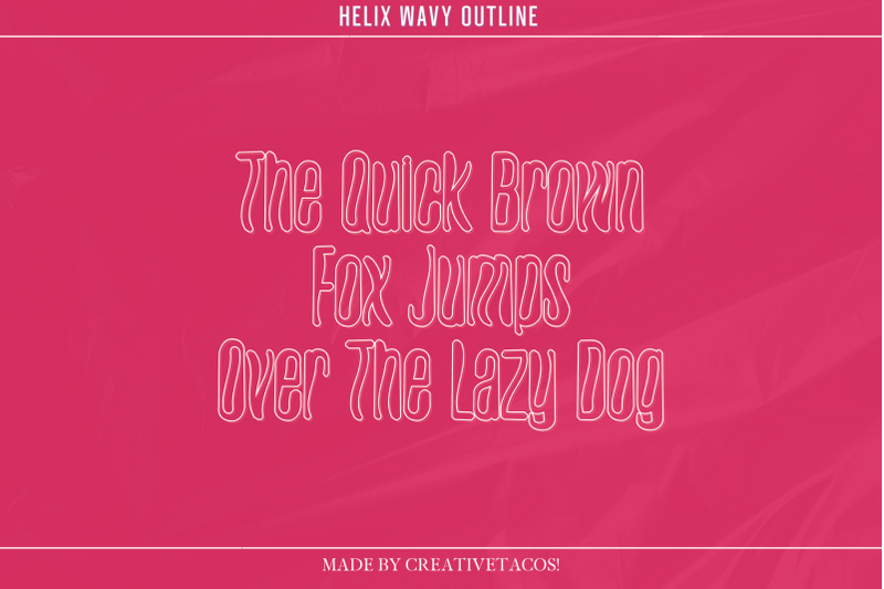 helix-wavy-futuristic-font