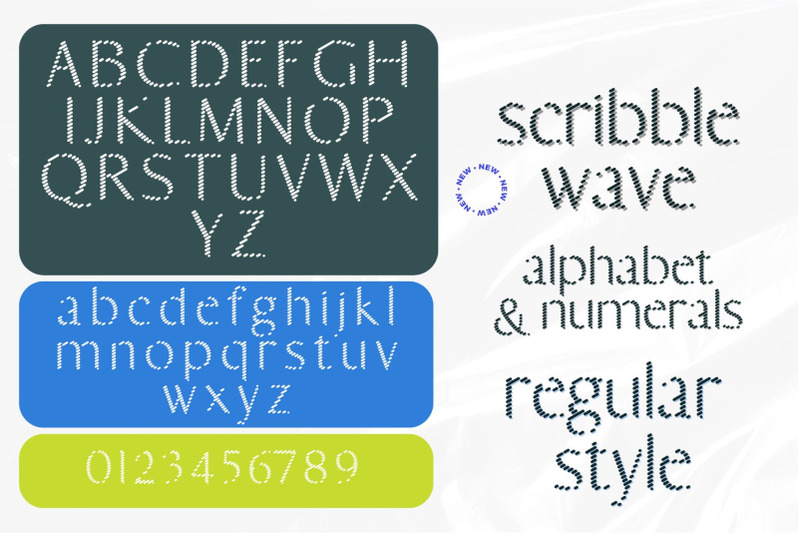 scribble-wave-font-pack