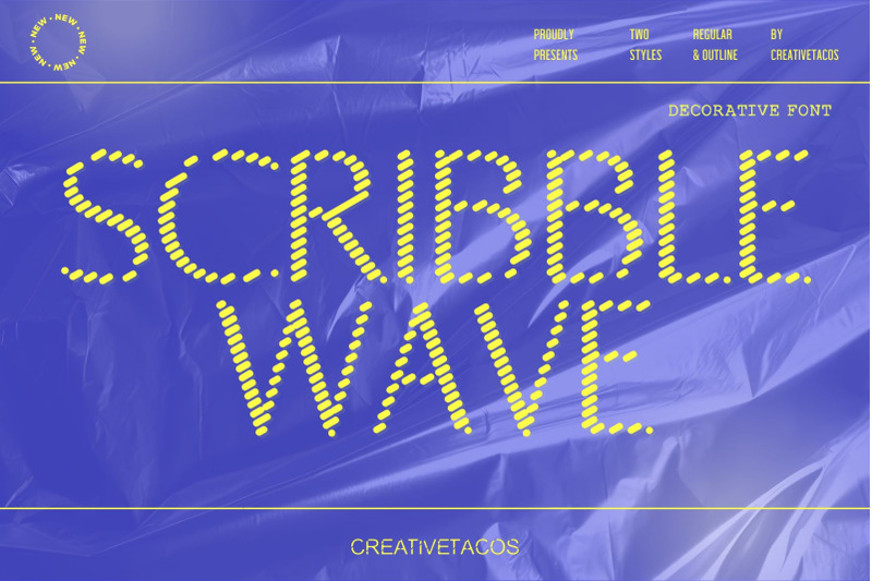 scribble-wave-font-pack