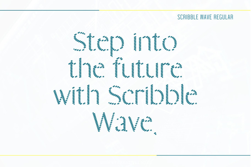 scribble-wave-font-pack