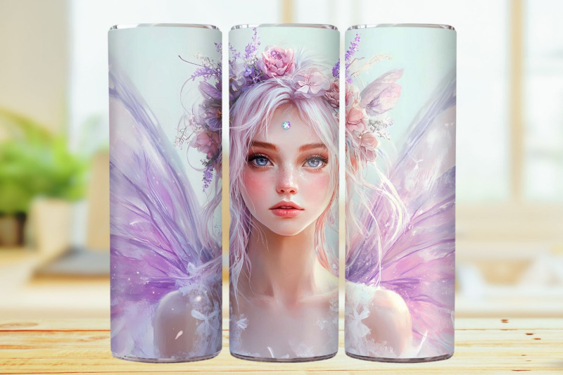 fairy-tumbler-wrap-20oz-skinny-tumbler-wrap-sublimation-design