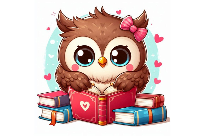 an-adorable-cartoon-owl-with-a-book