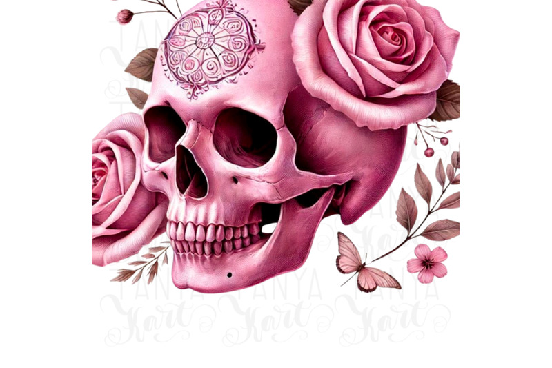 pink-skull-amp-flower-watercolor-png-boho-floral-sublimation-gothic-in