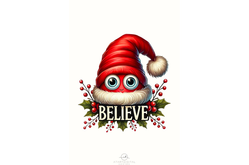 christmas-hat-believe-png-for-shirt-design-amp-card-making-funny-santa