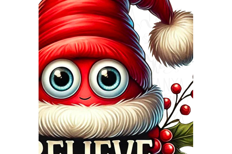 christmas-hat-believe-png-for-shirt-design-amp-card-making-funny-santa