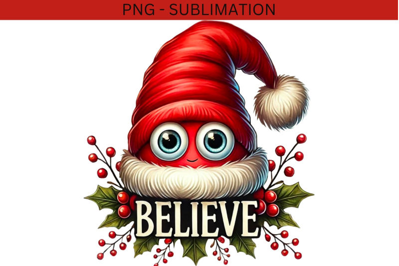 christmas-hat-believe-png-for-shirt-design-amp-card-making-funny-santa