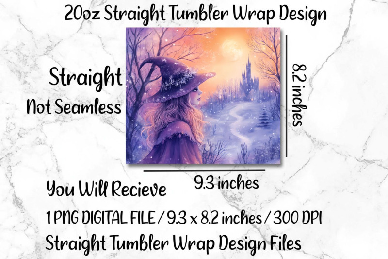 witch-tumbler-wrap-20oz-skinny-tumbler-sublimation-design