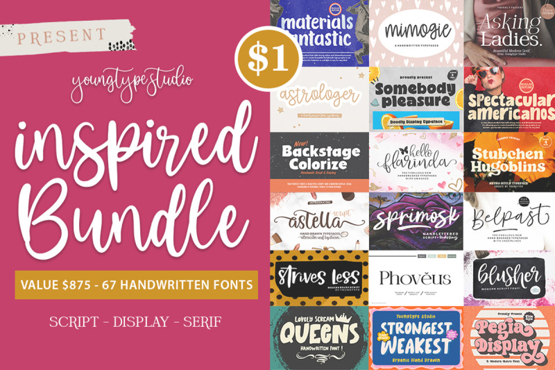 inspired-font-bundle