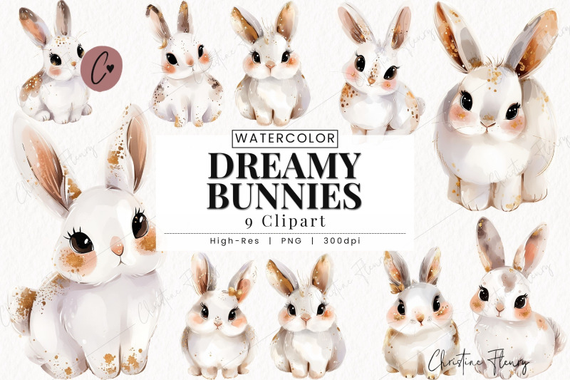 watercolor-dreamy-bunny-clipart