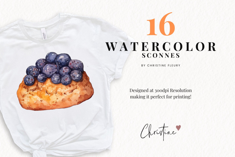 watercolor-scones-clipart