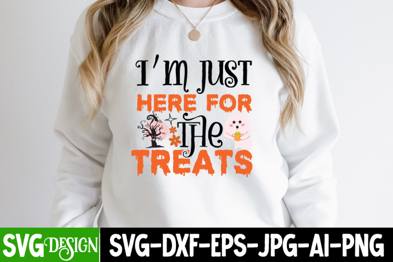 im-just-here-for-the-treats-t-shirt-design