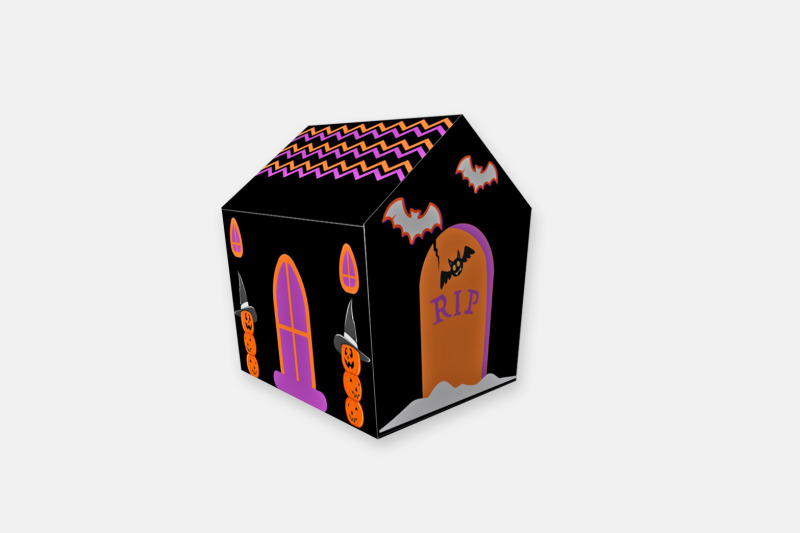 haunted-house-favor-3d-papercraft