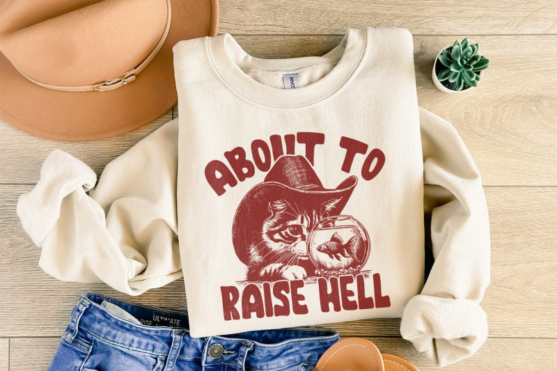 about-to-raise-hell-cat-png-raisin-039-hell-western-humour-funny-cat-la