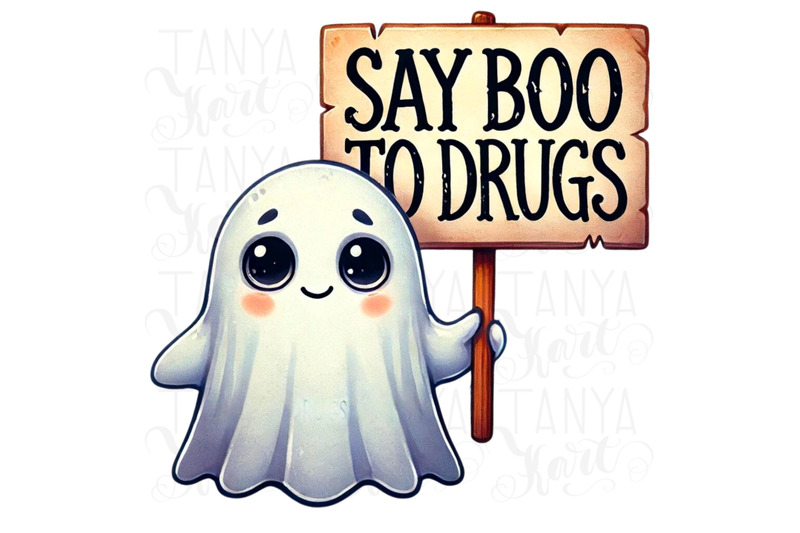 say-boo-to-drugs-funny-halloween-png-sublimation-design