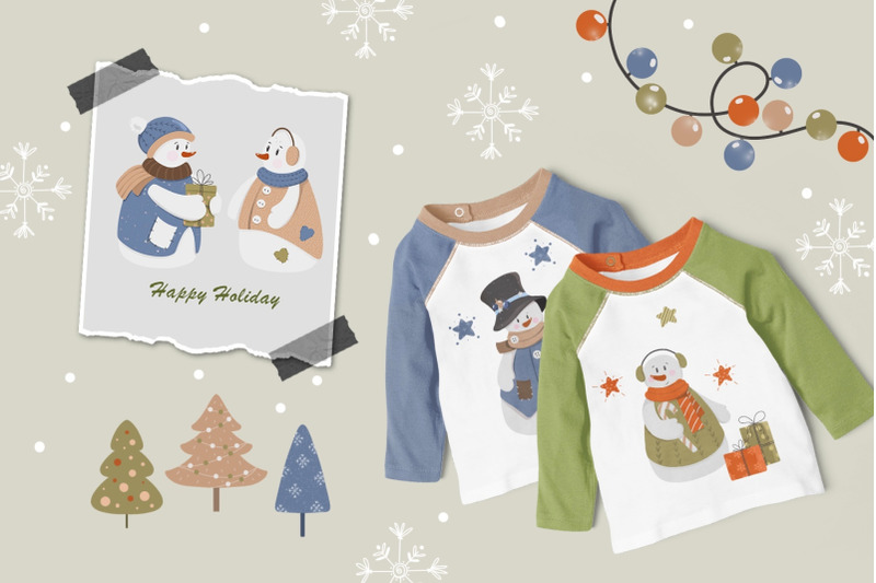 cute-snowman-clipart-frozen-snowman-christmas-illustration