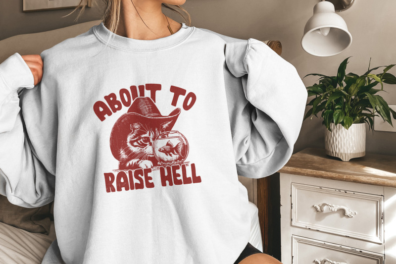 about-to-raise-hell-cat-png-raisin-039-hell-western-humour-funny-cat-la