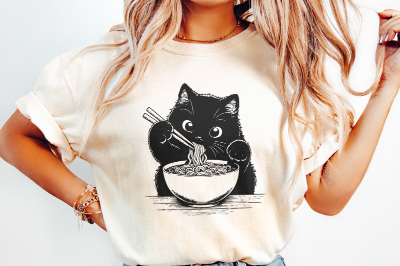 cute-cat-png-japanese-noodle-png-cartoon-cat-png-cat-eating-ramen