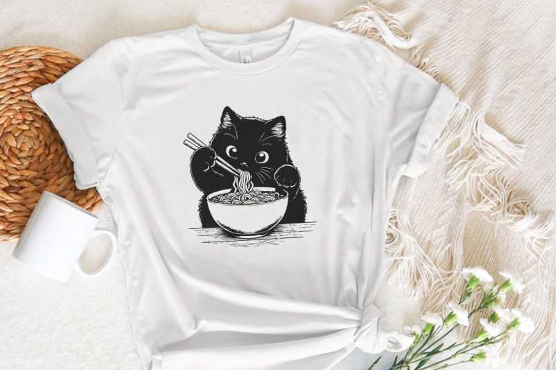 cute-cat-png-japanese-noodle-png-cartoon-cat-png-cat-eating-ramen