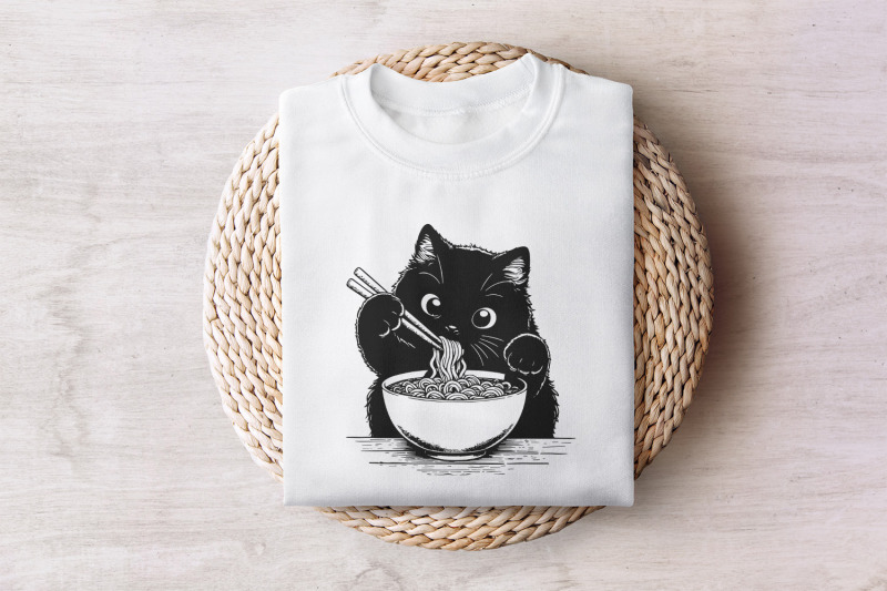 cute-cat-png-japanese-noodle-png-cartoon-cat-png-cat-eating-ramen