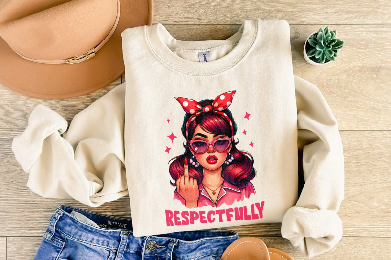 respectfully-png-middle-finger-png-retro-sassy-png-trendy-png-funn