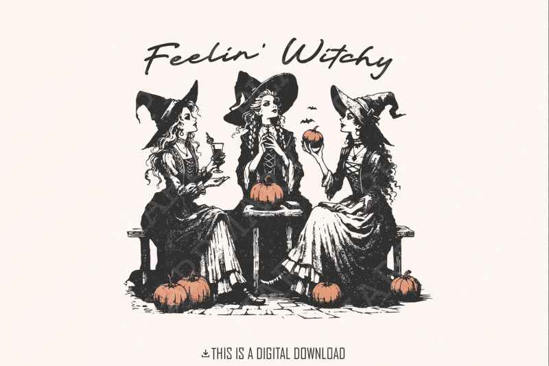 retro-witch-png-halloween-spooky-season-png-horror-movie-vintage-png