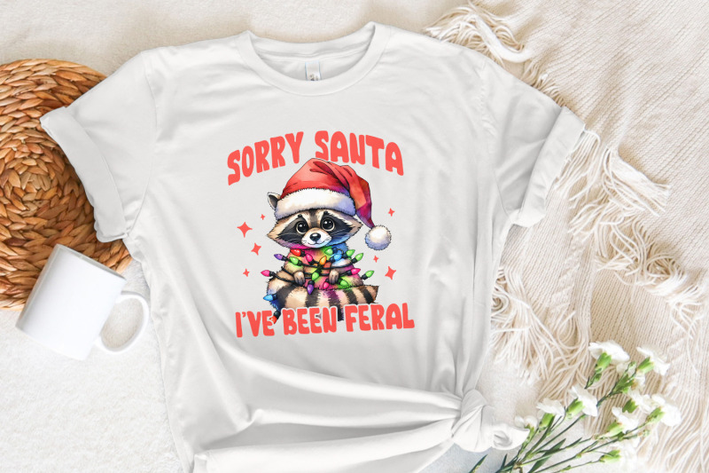 sorry-santa-i-039-ve-been-feral-png-raccoon-christmas-png-retro-christma