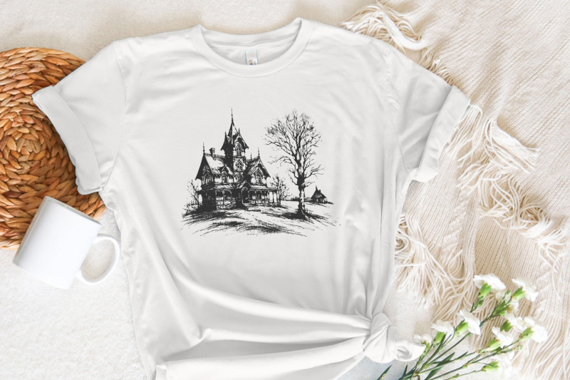 spooky-halloween-house-png-retro-fall-sublimation-haunted-mansion-pn