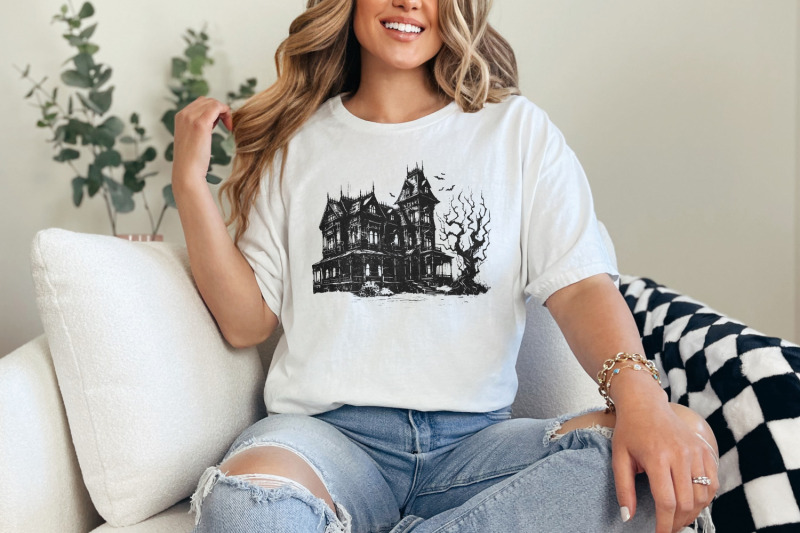 spooky-halloween-haunted-house-png-retro-fall-sublimation-haunted-ma