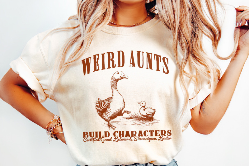 weird-aunts-build-characters-png-funny-aunt-duck-goose-design-for-t