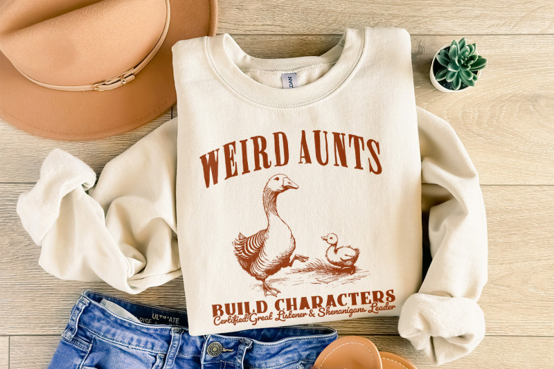 weird-aunts-build-characters-png-funny-aunt-duck-goose-design-for-t