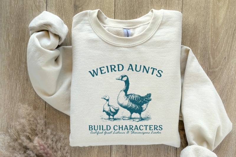 weird-aunts-build-characters-png-funny-aunt-gift-duck-goose-design