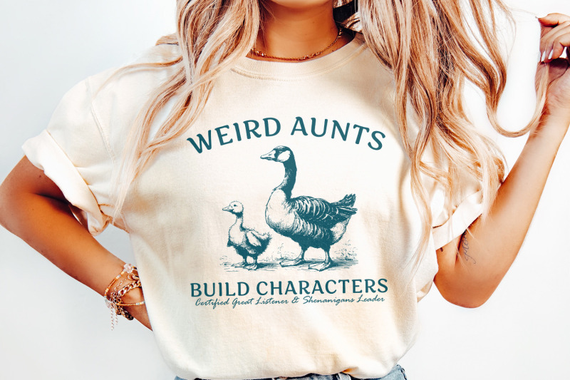 weird-aunts-build-characters-png-funny-aunt-gift-duck-goose-design