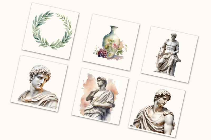 ancient-rome-watercolor-clipart-roman-empire