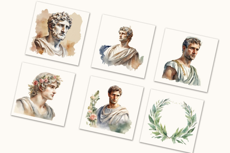 ancient-rome-watercolor-clipart-roman-empire