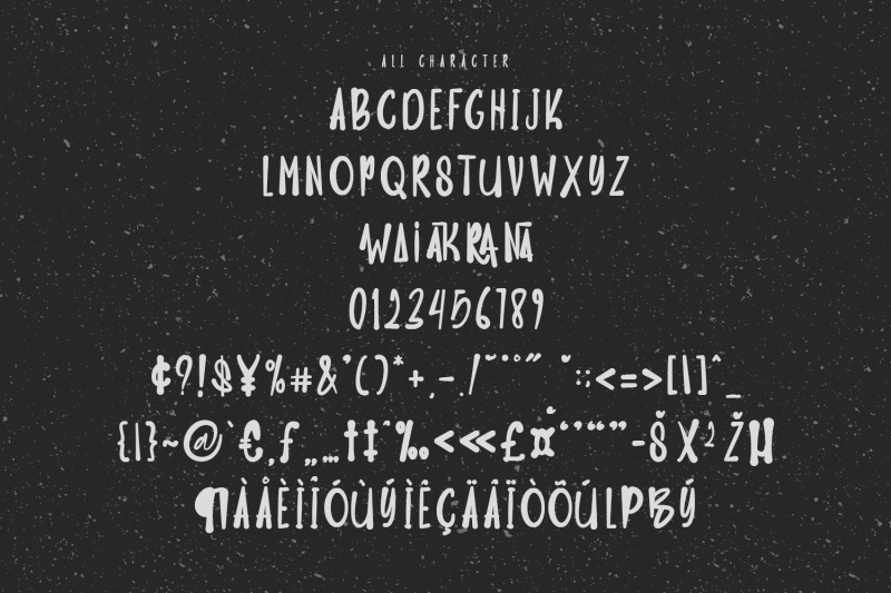 wakaranai-urban-display-font