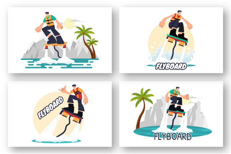 9-flyboard-sport-illustration