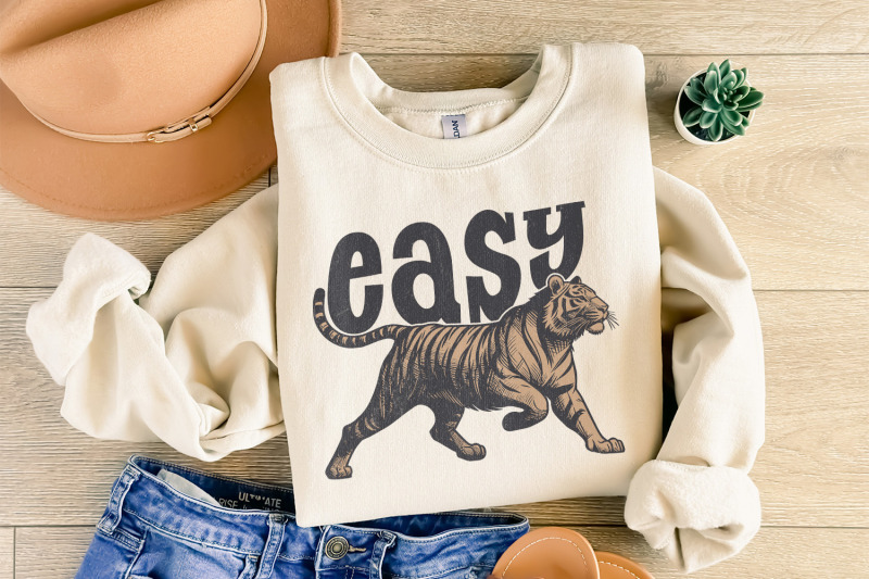 easy-tiger-png-retro-illustration-vintage-graphic-tee-funny-graphic