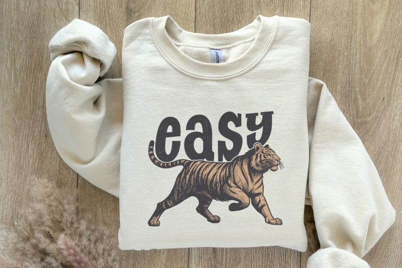 easy-tiger-png-retro-illustration-vintage-graphic-tee-funny-graphic