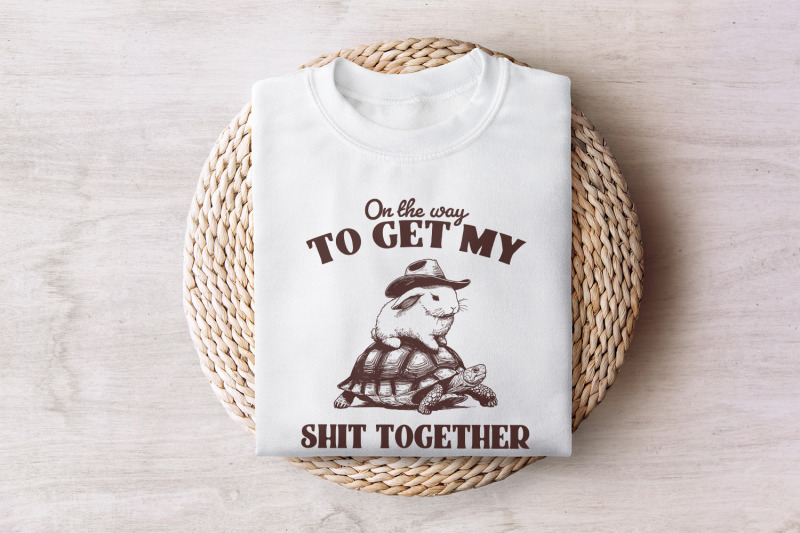 on-my-way-to-get-my-shit-done-png-funny-bunny-shirt-png-funny-png-s