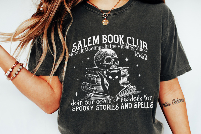 salem-book-club-png-spooky-season-retro-halloween-tee-bookish-hallo