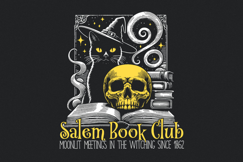 salem-book-club-png-spooky-season-retro-halloween-tee-bookish-hallo