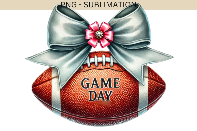 game-day-football-png-season-design-coquette-football-bow-football