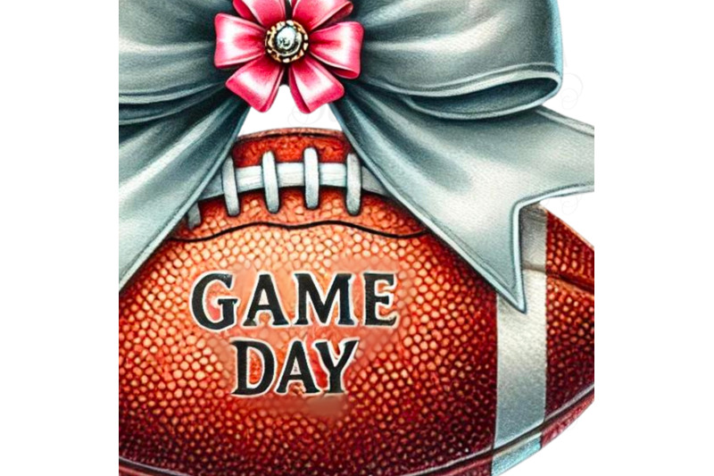 game-day-football-png-season-design-coquette-football-bow-football