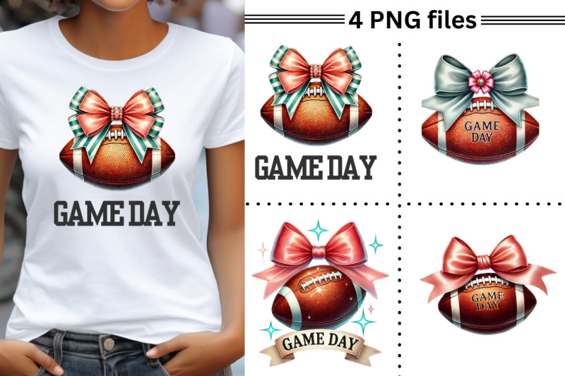 football-amp-coquette-bows-png-bundle-game-day-retro-sublimation-prepp