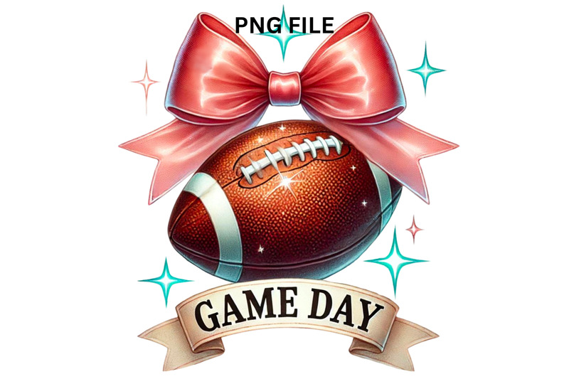 football-amp-coquette-bows-png-bundle-game-day-retro-sublimation-prepp