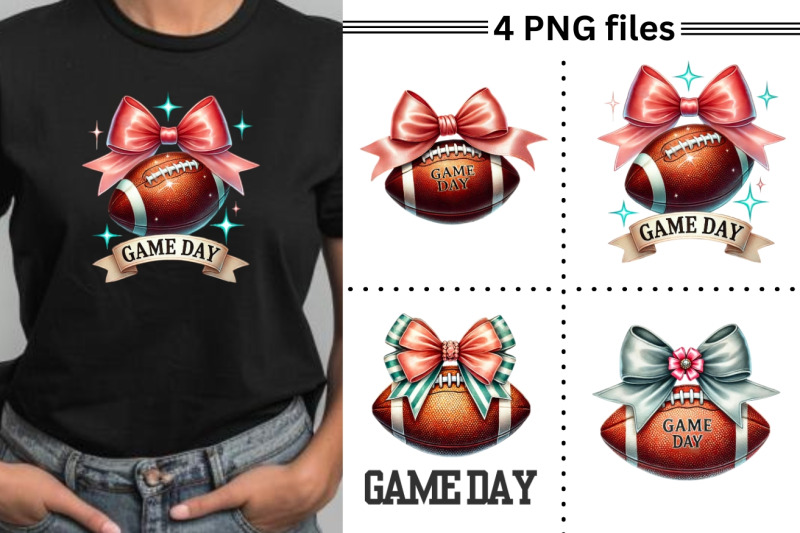 football-amp-coquette-bows-png-bundle-game-day-retro-sublimation-prepp