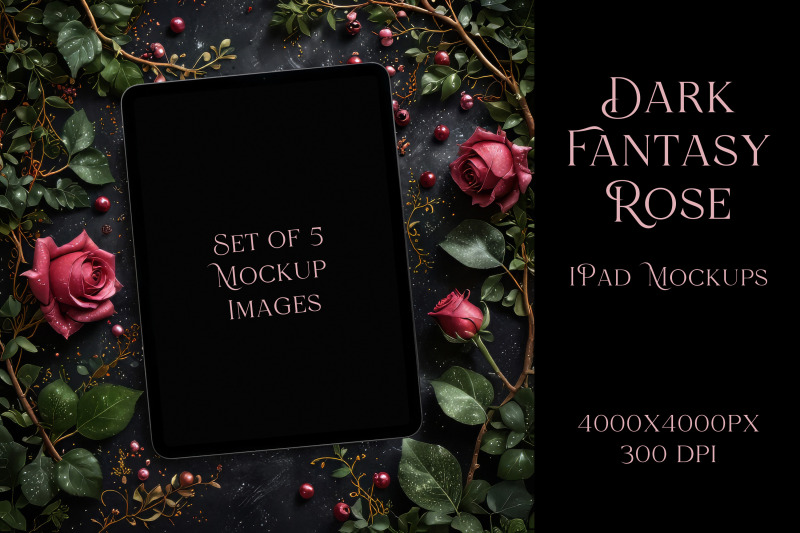 dark-fantasy-rose-ipad-e-book-mockups