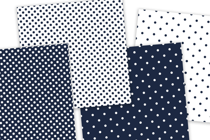 navy-and-white-polka-dots